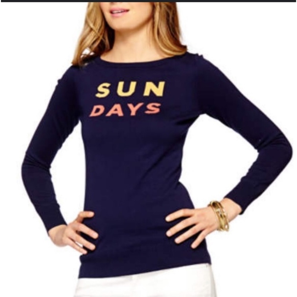 50%Offw Lilly Pulitzer Sun Days Sweatermedium 12054